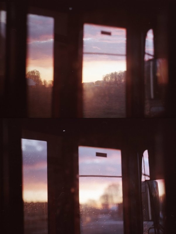 Вид из окна автобуса - Евгения Анисимова