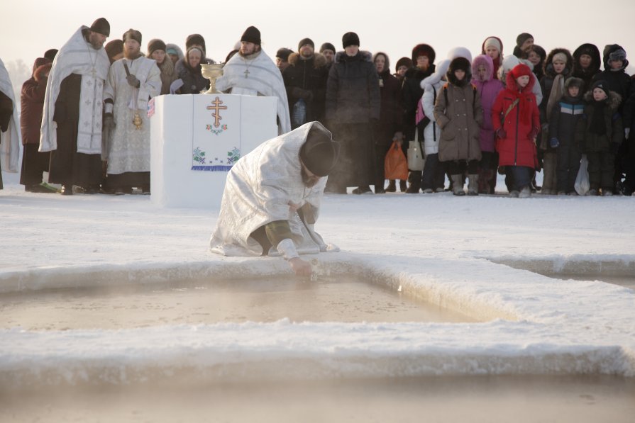 2011 г.Крещение на р. Обь - Владимир Шкваря