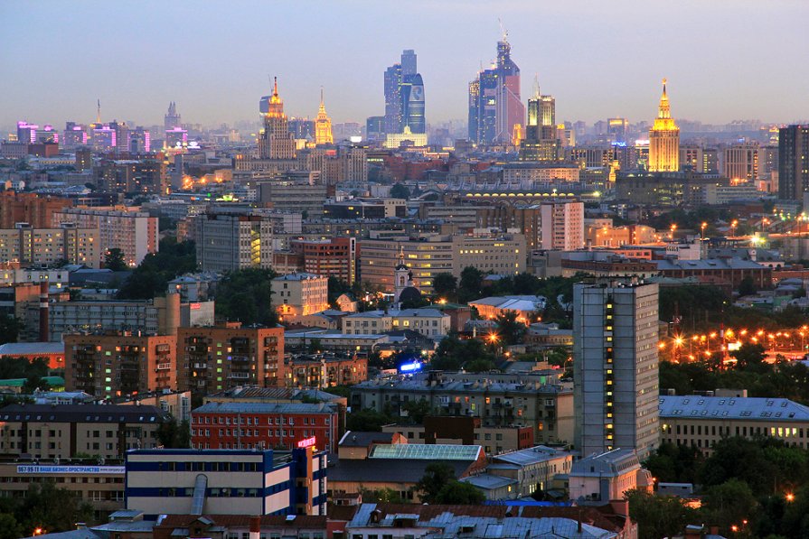 Западные виды Москвы - Александр Полесский