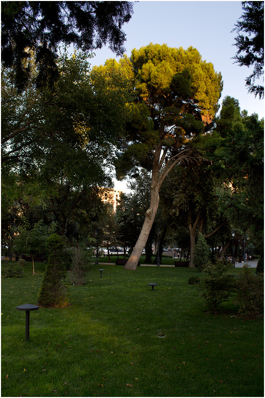 Баку, парк Офицеров - Виктория Иманова