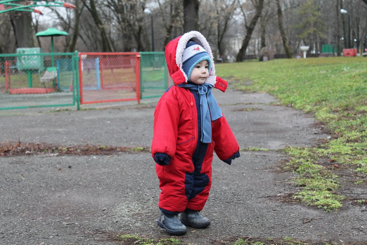Мой сын в парке - Евгений 