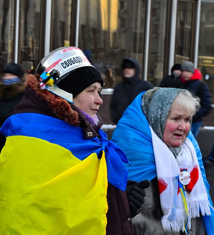 Активистки Майдана - Дмитрий Гончаренко 