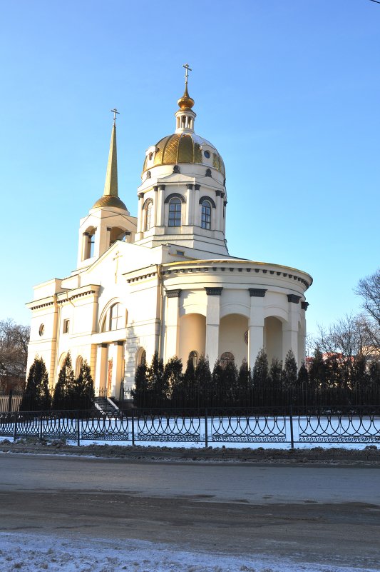 Новый храм на площади Народного Ополчения - Алексей Кучерюк