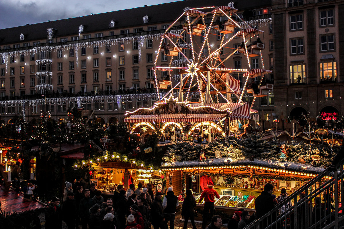 Рождественская ярмарка в Дрездене - Екатерина 