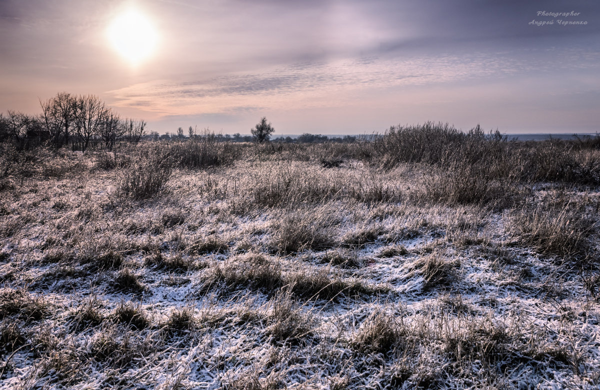 Зимний пейзаж - Андрей Черненко