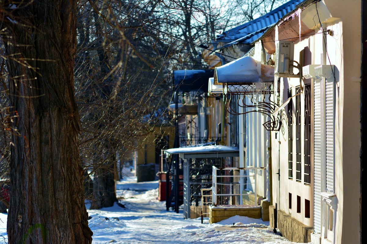 Зимняя улица - Dmitry Bulanov