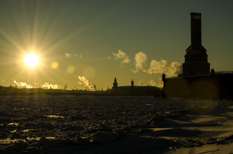 мороз и солнце в Питере - AlexAnder E
