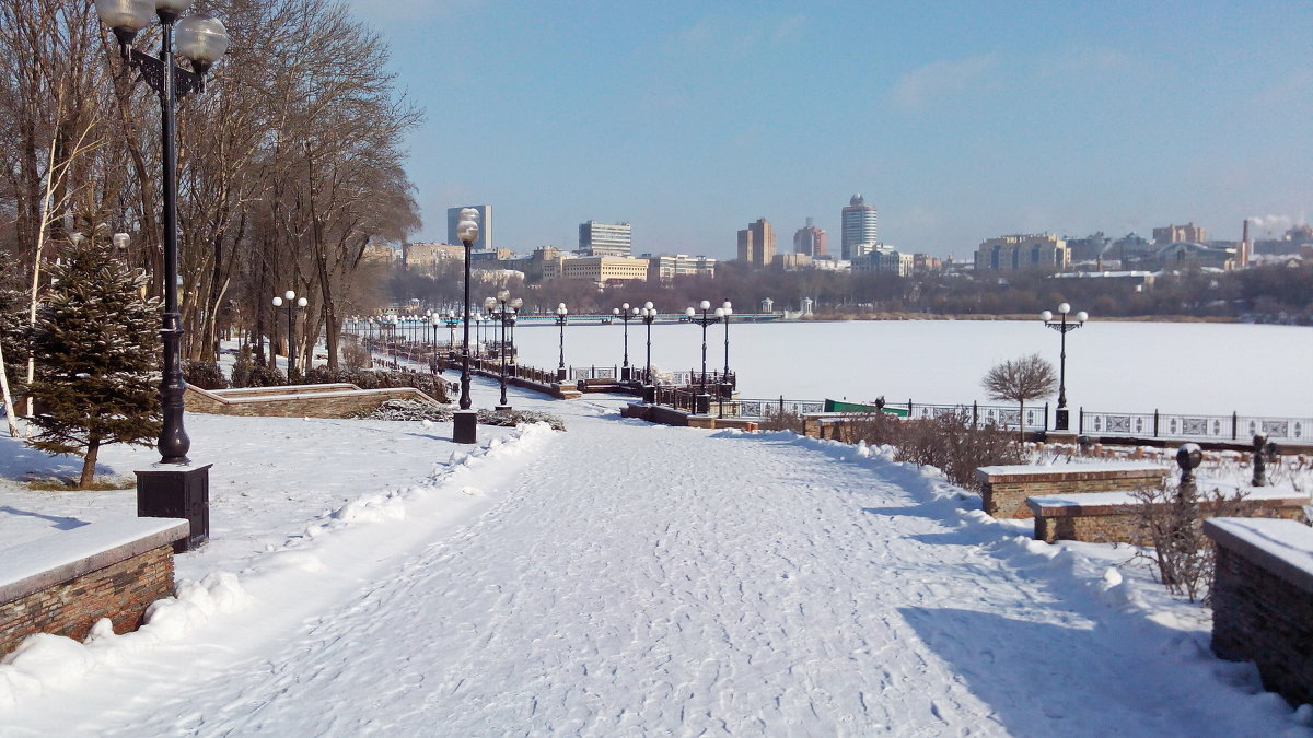 Зима в городе - Наталия С-ва