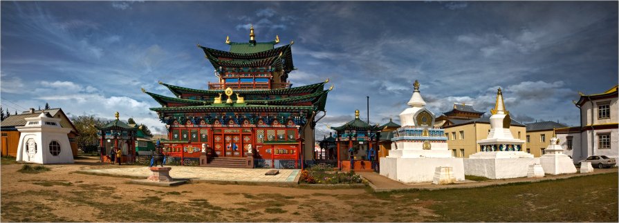 Дворец Хамбо ламы Итигэлова. - Виктор Перякин