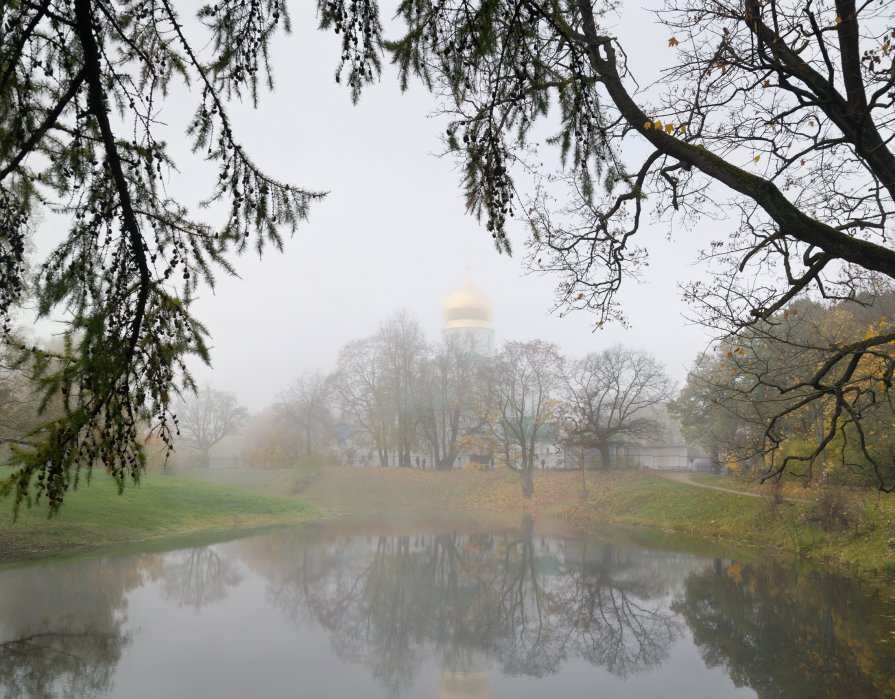 Феодоровский храм в тумане. - Alexander Roschin