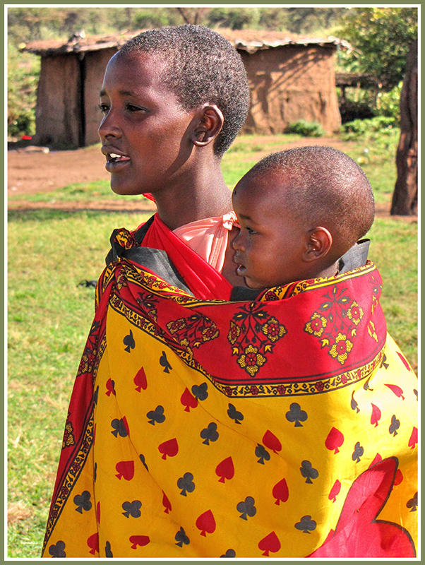 Деревня масаев в Кении - Евгений Печенин