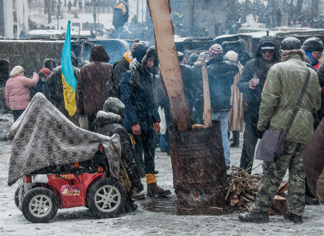 Снегопад в Киеве - Юрий Матвеев