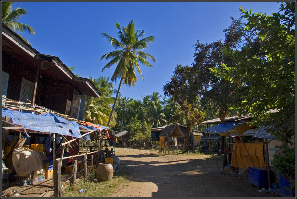 Лаосская деревня. - Майя П