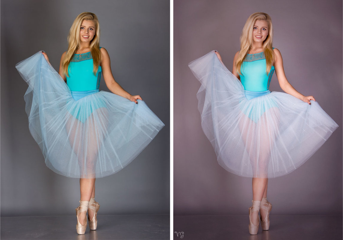 Улыбка балерины (до и после) - Veronika G