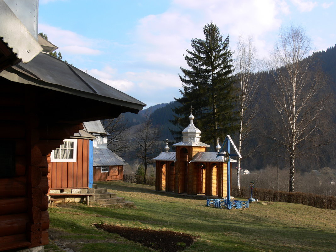 деревянный храм в селе Крыворивня - Богдан Вовк