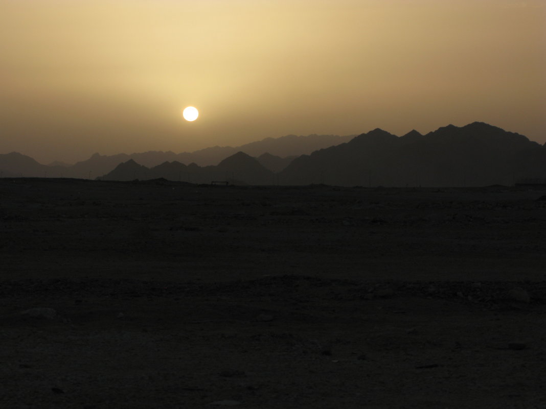 закат в пустыне - Александр 