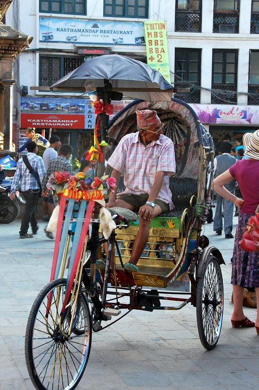 непальский рикша - Елена Познокос