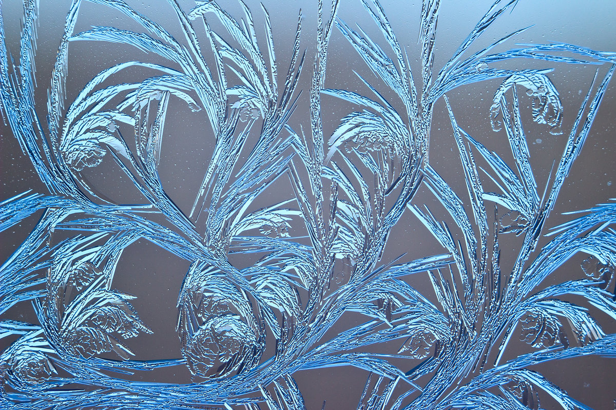 Морозный узор на окне - Валерий Бочкарев