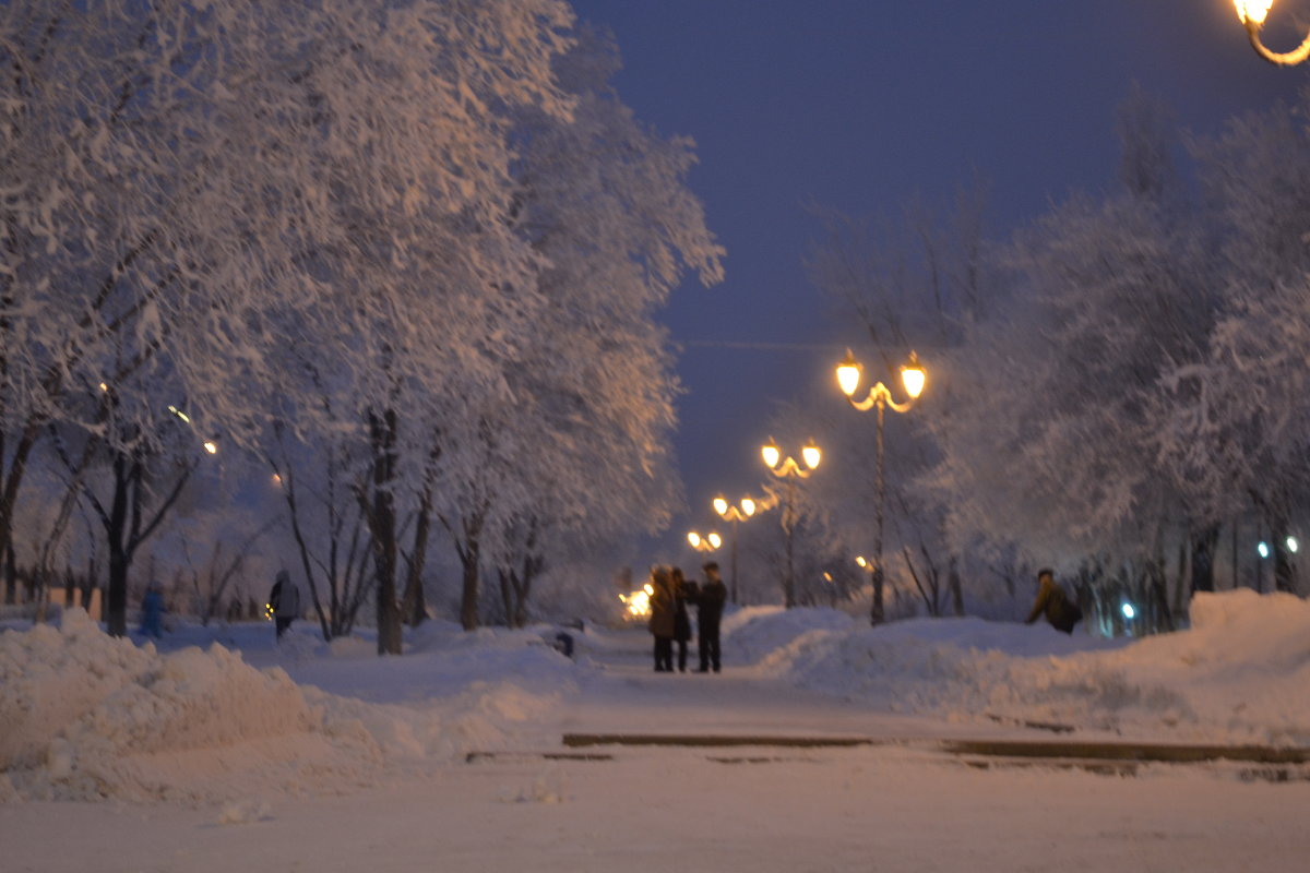 прогулка по вечернему городу - Inna Kharisova