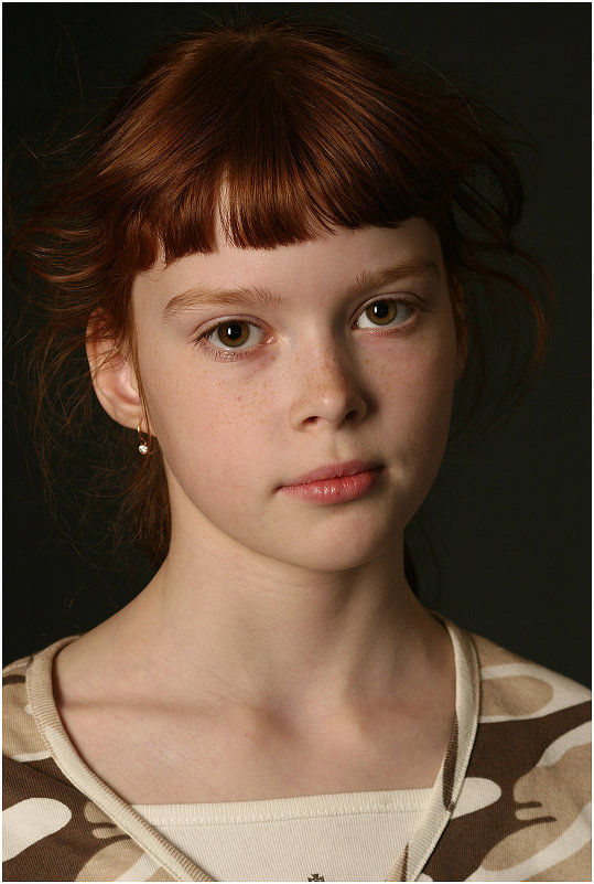 Портрет девочки *** Portrait of a Girl - Александр Борисов