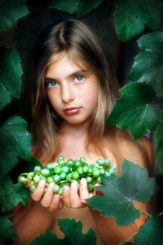 Девочка и виноград.... - Андрей Войцехов