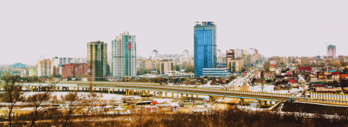 Городской пейзаж. - Сергей Бурыкин
