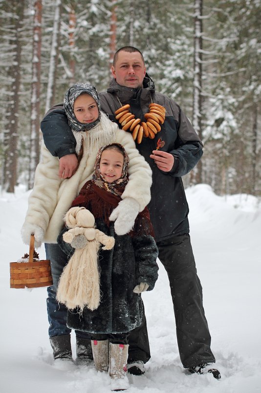 В масленицу - Наталья Лузинова