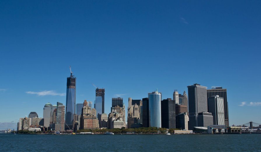 Нью-Йорк, вид на Downtown Manhattan - Виталий Гармаш