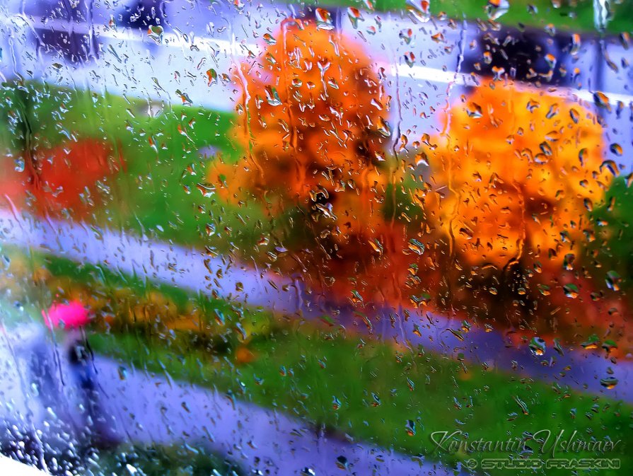 "Осень в моем окне." - Константин Ушмаев
