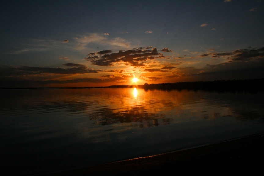 Закат на озере Иссык-Куль - Roman Arnold