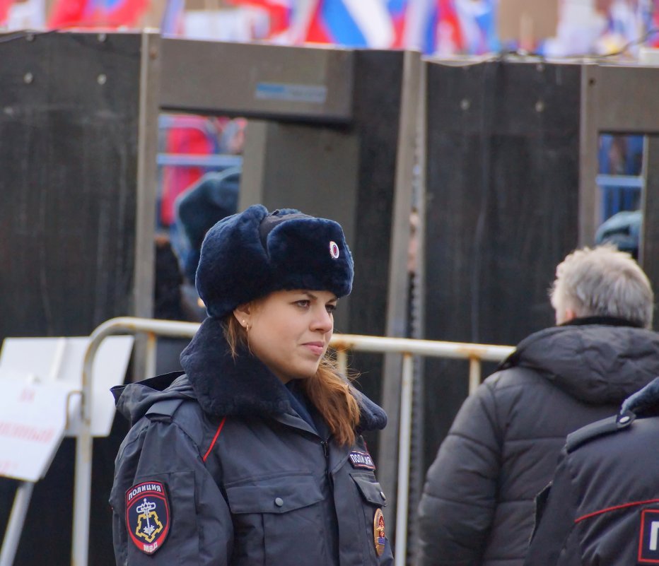 Митинг-концерт в поддержку жителей Крыма прошел 7 марта 2014г. в Москве - Евгений Жиляев