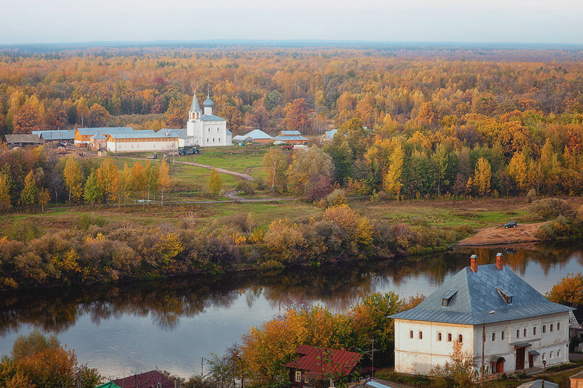 Вид на Знаменский монастырь - Александр Никитинский