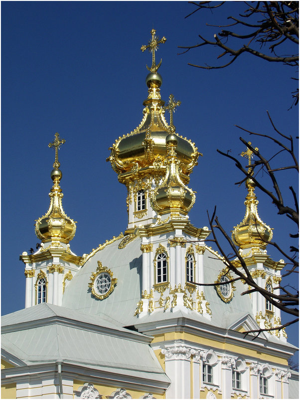 Купола Петродворца ***Domes Peterhof - Александр Борисов