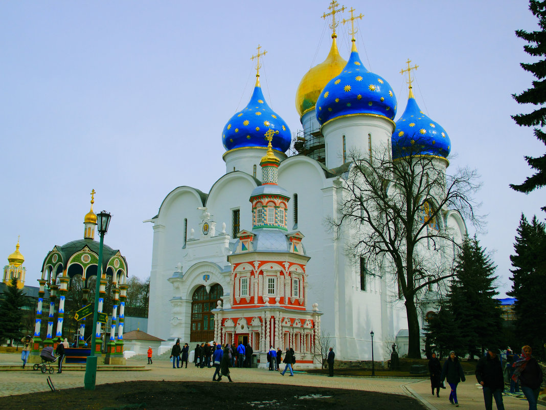 Одна из церквей в Сергиев Посаде - Елена 