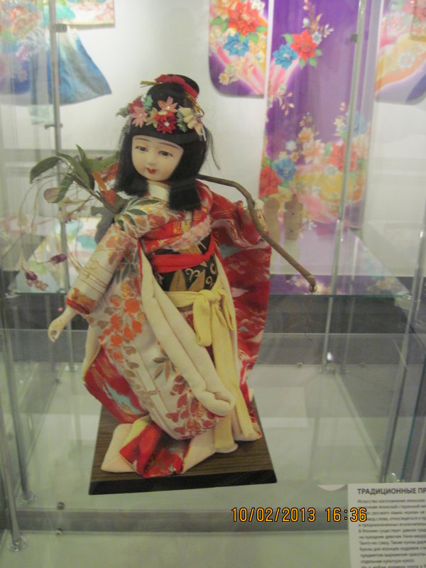 Японская кукла в традиционном наряде - Таня 