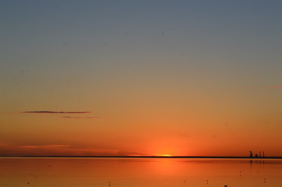 Закат. Финский залив - Анастасия 