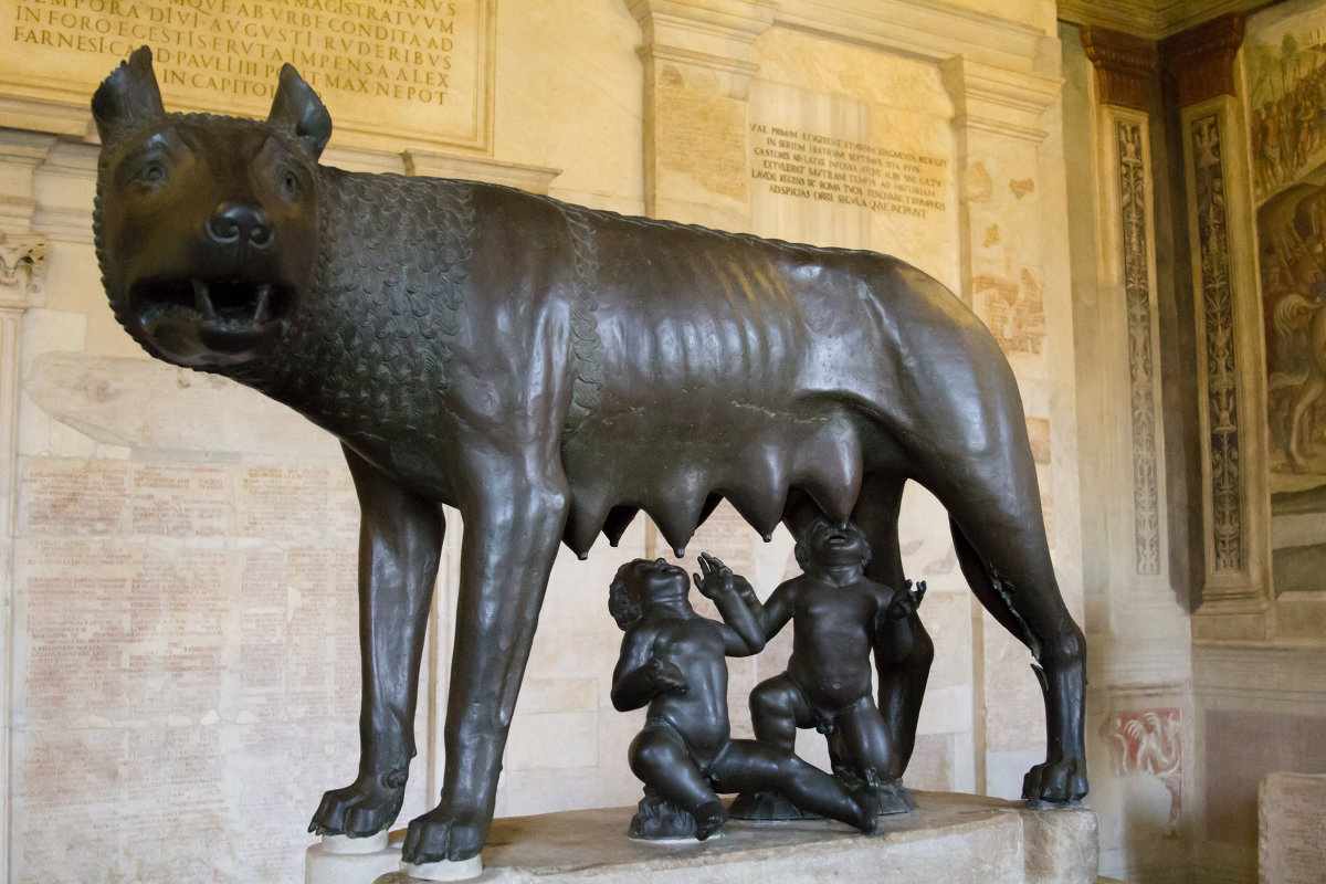 Символ Рима Капитолийская волчица