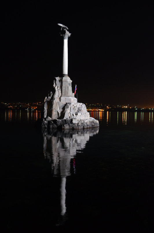 Памятник Затопленным кораблям - Vladislava Gorbovskaya