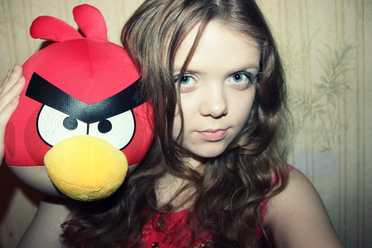 Фото на память с Angry Birds - Надежда Алексеенко