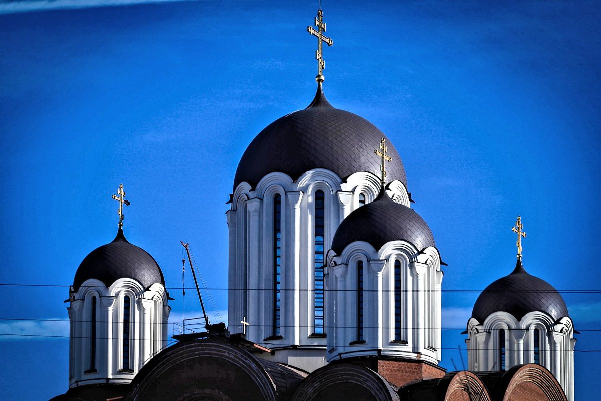 Храм иконы Божией Матери «Всех скорбящих Радость». Минск. Купола. - Nonna 