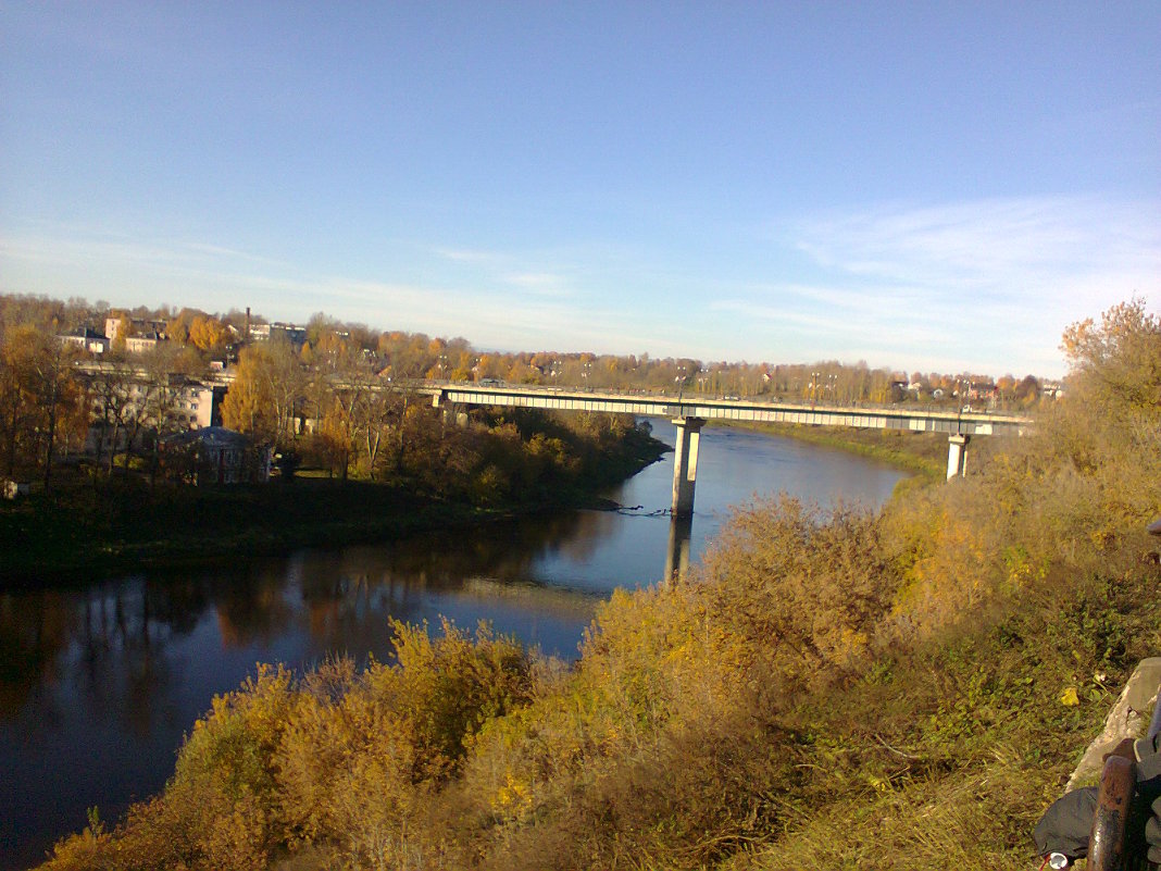 Река Волга во Ржеве