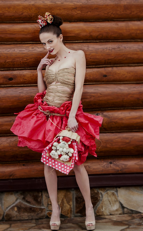 платье из подарочной упаковки - Светлана Трубанчук