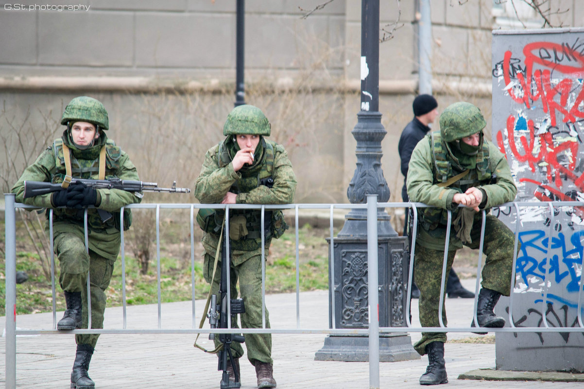 Миротворцы в Крыму. 1 марта 2014. - Дарья G.St photography