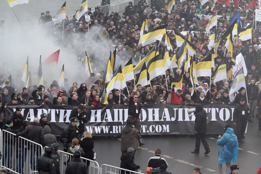 Русский марш-2012, Москва, 04.11.12 г. - Галина Савинич