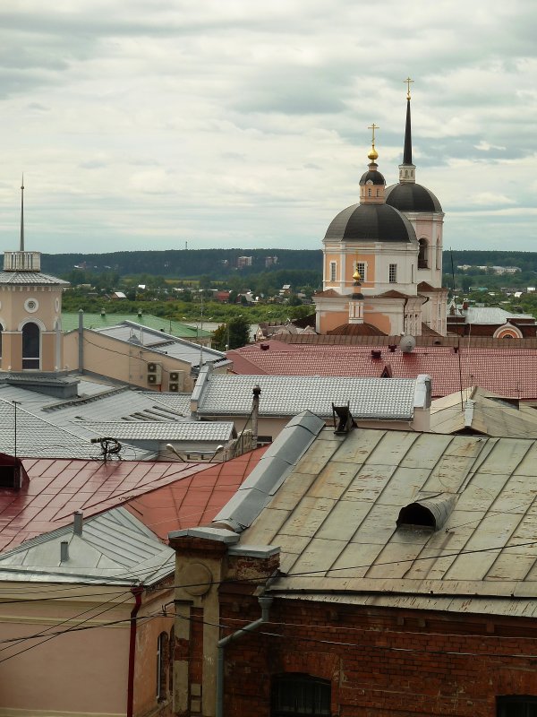 крыши старого Томска - Vladimir Raduk