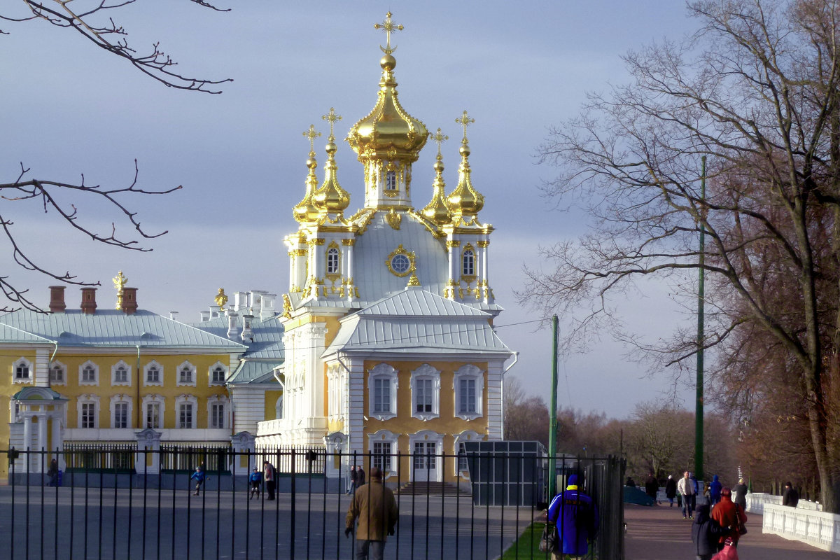 Осенью в Петергофе - Юлия Емелина