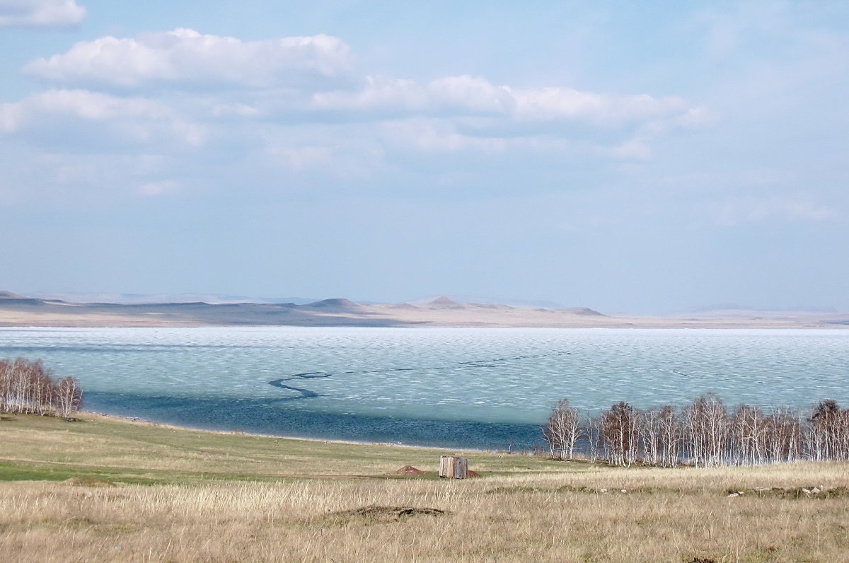 Озеро Белё весной - Галина 