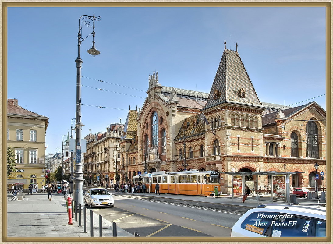 Здание центрального рынка Будапешт - Александр Пестов