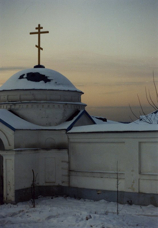 Стены Черноостровского монастыря - anna borisova 