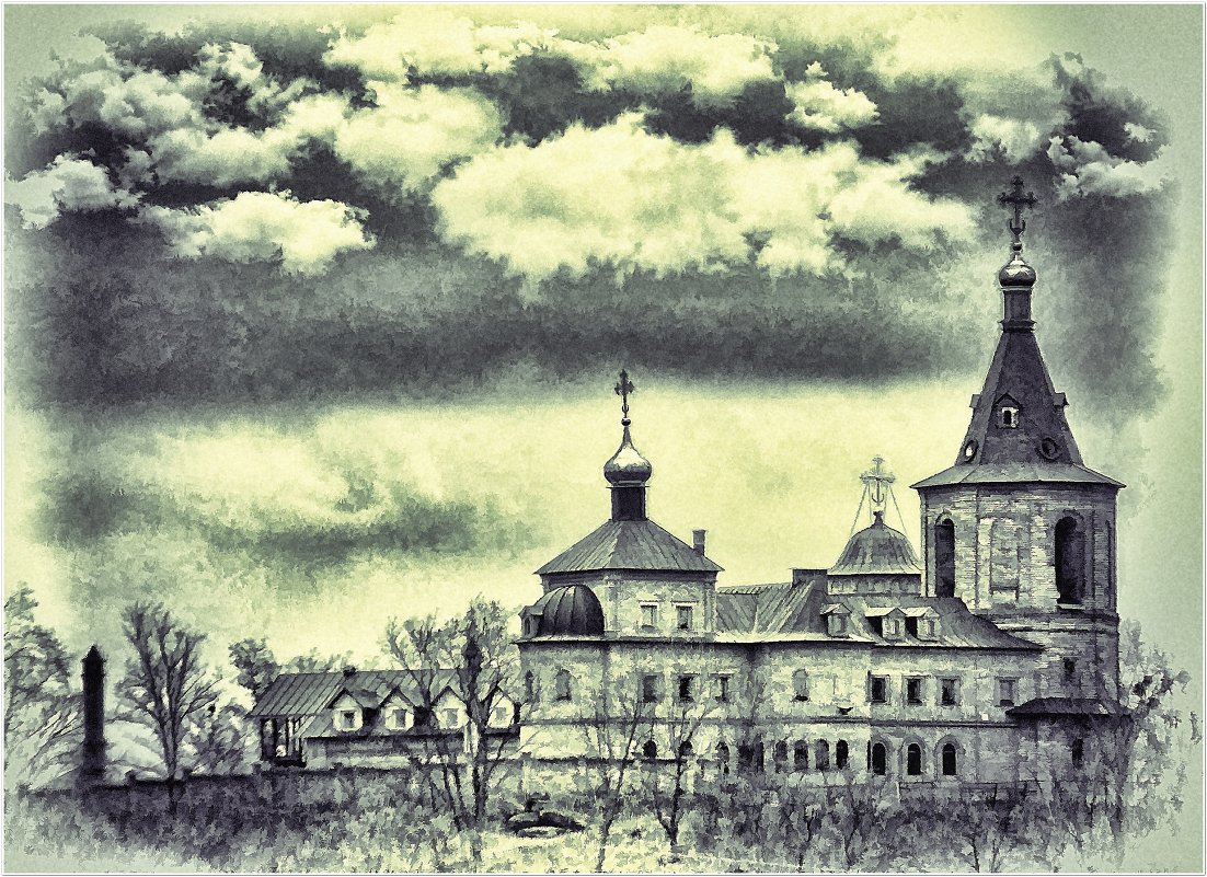 Ахтырский Свято-Троицкий монастырь - Евгений Кочуров